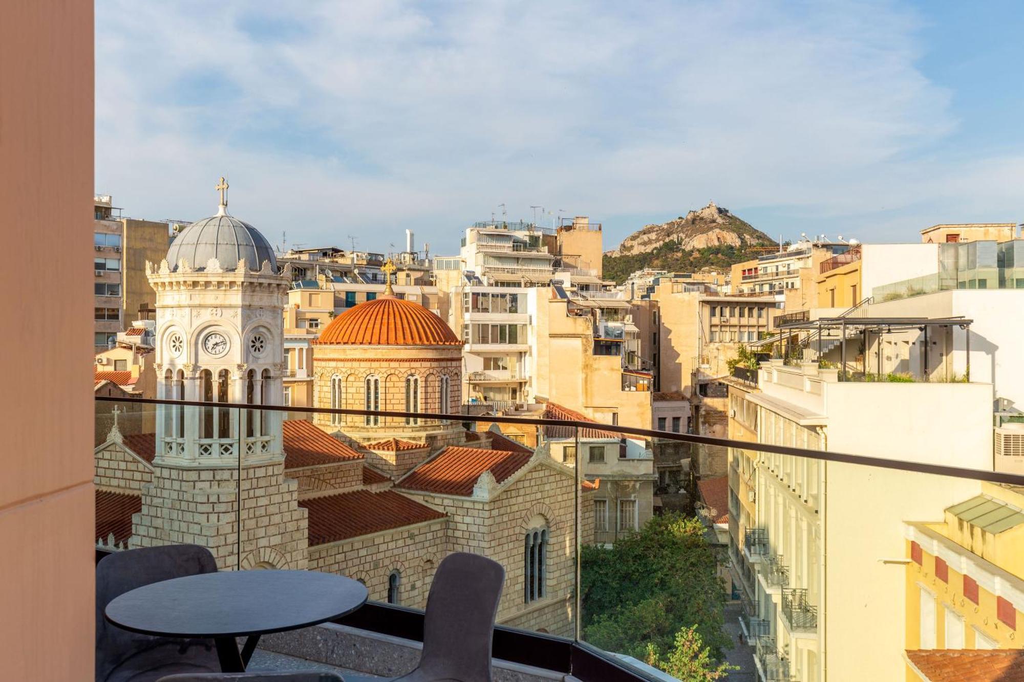 Signature Suite Balcony Acropolis View