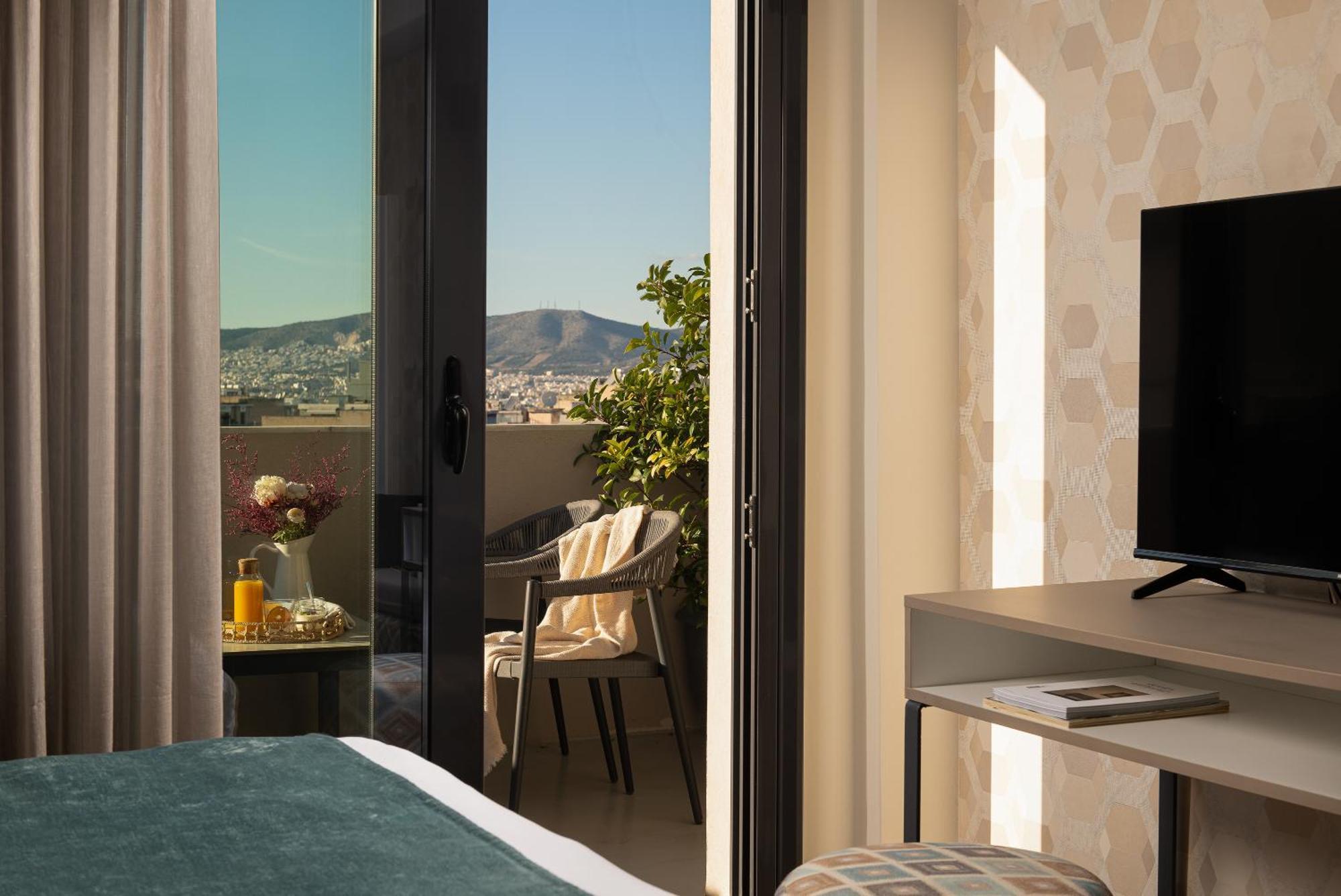 Chambre Supérieure avec Balcon - Vue sur Acropole